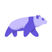 Purple Panda logo - Similar company to Getcomposting