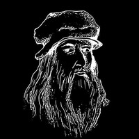Mr. Da Vinci logo - Similar company to Cristal Comunicação