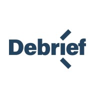 Debrief logo - Similar company to Gitanas Nausėda 2019 Presidential Campaign