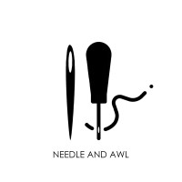 Needle and Awl logo - Similar company to Leather No Leather