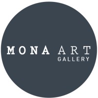 Mona Art Gallery logo - Similar company to Hush Gallery/Artist Residency