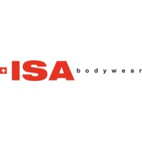 ISA bodywear logo - Similar company to E. Schellenberg Textildruck