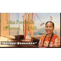 2025 Miss Porebada Hiri Hanenamo logo - Similar company to Shanza Pty Ltd