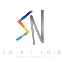 Soleil Noir Premium Printing and Design. logo - Similar company to You Name It Branding Studio