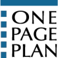 The One Page Business Plan Company logo - Similar company to Business Plan Examples