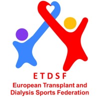 European Tranplant and Dialysis Sports Federation logo - Similar company to World Transplant Athletes