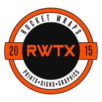 Rocket Wraps & Signs logo - Similar company to Canvas Press, Llc