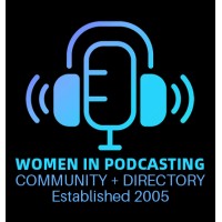 Women In Podcasting logo - Similar company to In Ten Years Time