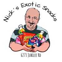 Nick's Exotic Snacks logo - Similar company to Squid Digital