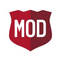 MOD Pizza logo - Similar company to Odd Otter Brewing Company