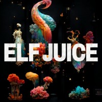 Elf Juice logo - Similar company to Gloam Studios