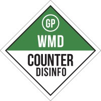 GP WMD Counter Disinfo logo - Similar company to Loughborough London Institute For Diplomacy And International Affairs