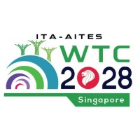 ITA World Tunnel Congress 2028 (WTC 2028) logo - Similar company to Tucss - Tunnelling And Underground Construction Society (Singapore)