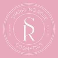 Sparkling Rose Cosmetics logo - Similar company to Cocoàge Cosmetics