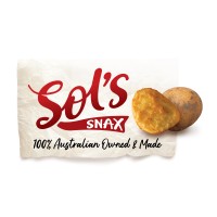 Sols Snax logo - Similar company to Evo Meats Ltd