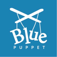 Blue Puppet logo - Similar company to Titanium Muffin Studio