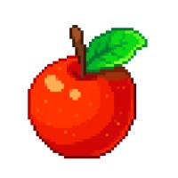 Pixelated Apple Software Studio logo - Similar company to Open Code Mission