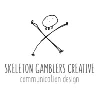 Skeleton Gamblers Creative logo - Similar company to High-Income Business Writing