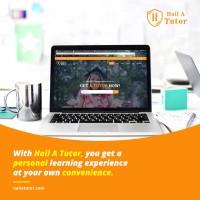 Hail A Tutor logo - Similar company to A-Urora Digital