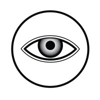 Eye Symmetry Surfboard logo - Similar company to 3Dways