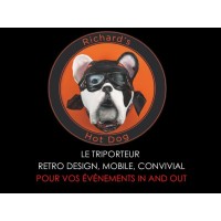 Richard's Hot Dog logo - Similar company to Servd Cards