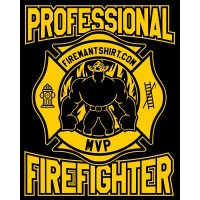 Fireman T-Shirt logo - Similar company to Nil Merch