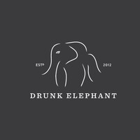 DRUNK ELEPHANT logo - Similar company to SOBIO Cosmetic Laboratory