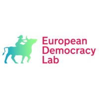 European Democracy Lab logo - Similar company to The Black Frame. Think Tank.