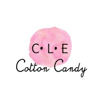 C • L • E Cotton Candy logo - Similar company to Puffy Cotton Candy