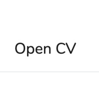 Open CV logo - Similar company to Opencv.Ai