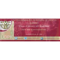 United Disabled Persons of Kenya UDPK logo - Similar company to Light For The World Kenya