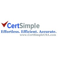 CertSimple, Inc. logo - Similar company to Pura Vida Engineering Services