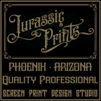 Jurassic Prints logo - Similar company to Explosion Spiritwear