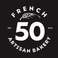 French 50 Bakery logo - Similar company to Caspar Coding