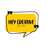 Hey Creative Story Lab logo - Similar company to Wevoke - Animatiestudio