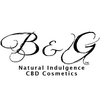 CBD Skincare- Black & Gold Natural Indulgence logo - Similar company to Cannuka