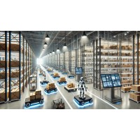 Warehouse Robots Machine logo - Similar company to Buzz Spheres