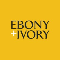 Ebony+Ivory logo - Similar company to Oryx+Crake