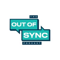Out of Sync Podcast logo - Similar company to Printyworld