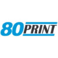 80PRINT logo - Similar company to Printcloud Inc