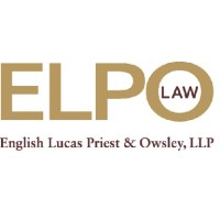 English, Lucas, Priest & Owsley logo - Similar company to Bongo Java Roasting