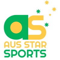 Aus Star Sports logo - Similar company to Narayan Uniforms & Sports(Rwanda)