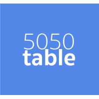50/50 Table logo - Similar company to Evolutionary Futures Lab