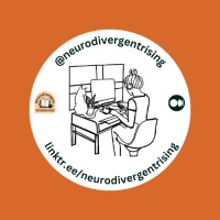 Neurodivergent Rising logo - Similar company to Fantasy Meets Personal Development For Neurodivergent Adults | Neurodivergent Workbooks 🦄