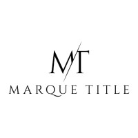 Marque Title Company, LLC logo - Similar company to Frontier Title Company Katy