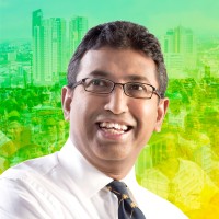 Harsha de Silva logo - Similar company to Anura Kumara Dissanayake