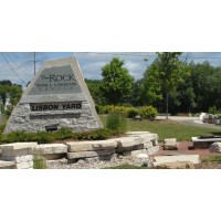 The Rock Stone & Landscape Supply logo - Similar company to Living Spaces Outdoor Design