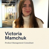 Victoria Mamchuk Product Management Consultancy logo - Similar company to Win Digital - Product Management Consultancy
