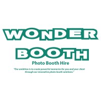 Wonder Booth Photo Booth Hire logo - Similar company to Atm Money Machine