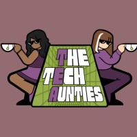 The Tech Aunties Podcast logo - Similar company to Digital Sunshine Solutions
